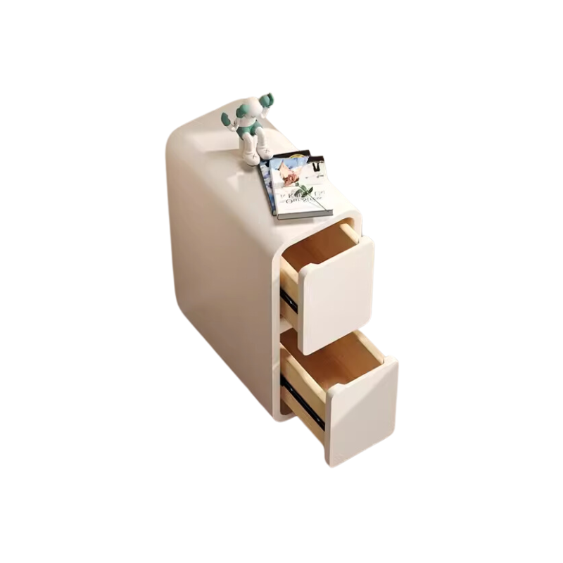 Ultra-Narrow Bedside Table 20cm Modern Minimalist bedside Drawer Storage Cabinet
