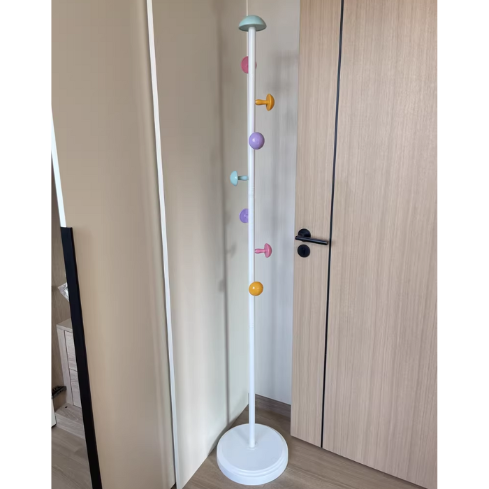 JOY colorful knobs clothes hanging rack / floor-standing coat rack