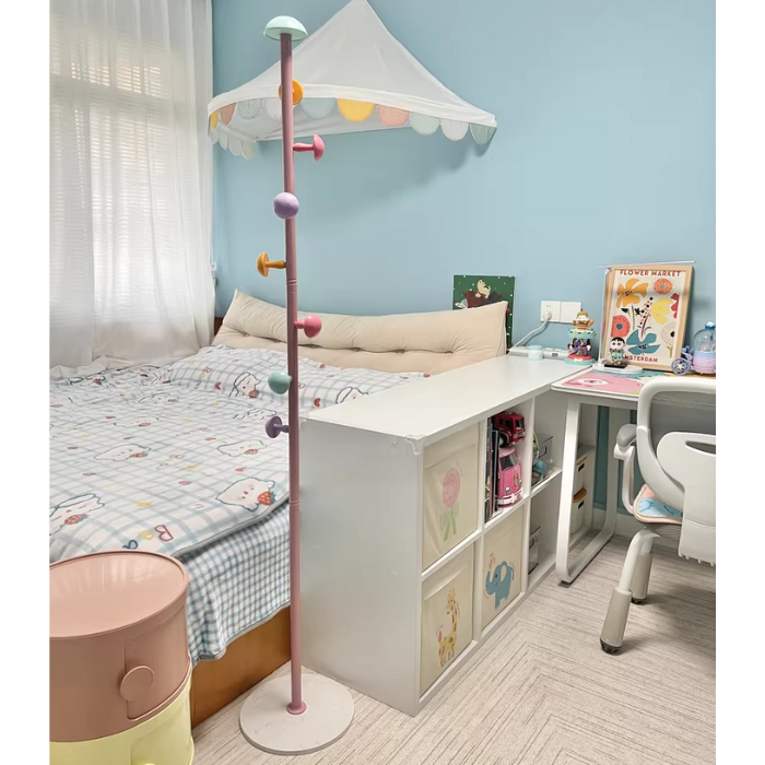 JOY colorful knobs clothes hanging rack / floor-standing coat rack