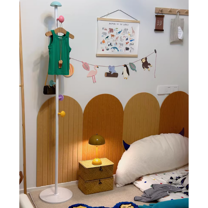 JOY colorful knobs clothes hanging rack / floor-standing coat rack