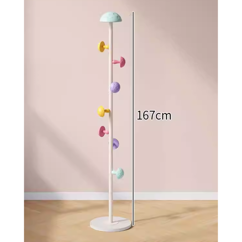 JOY colorful knobs clothes hanging rack / floor-standing coat rack