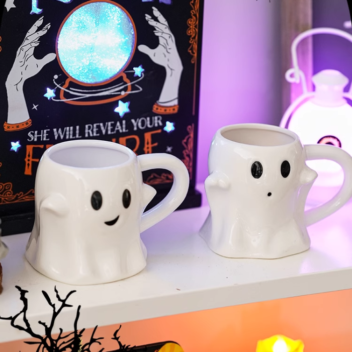 Halloween Cute Ghost Mug home decor cup decoration props