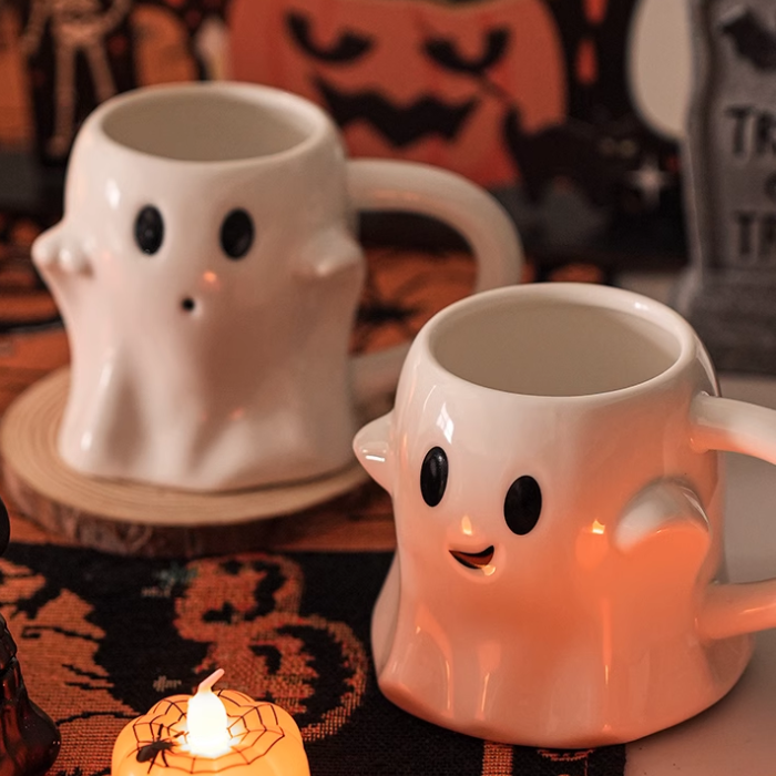 Halloween Cute Ghost Mug home decor cup decoration props