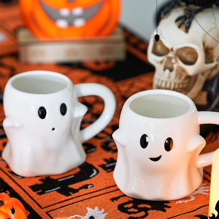 Halloween Cute Ghost Mug home decor cup decoration props