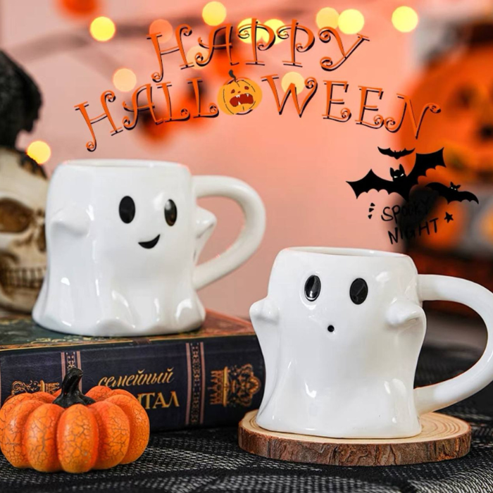 Halloween Cute Ghost Mug home decor cup decoration props