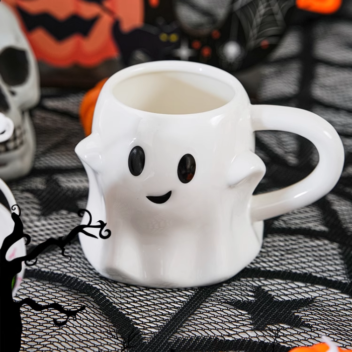 Halloween Cute Ghost Mug home decor cup decoration props