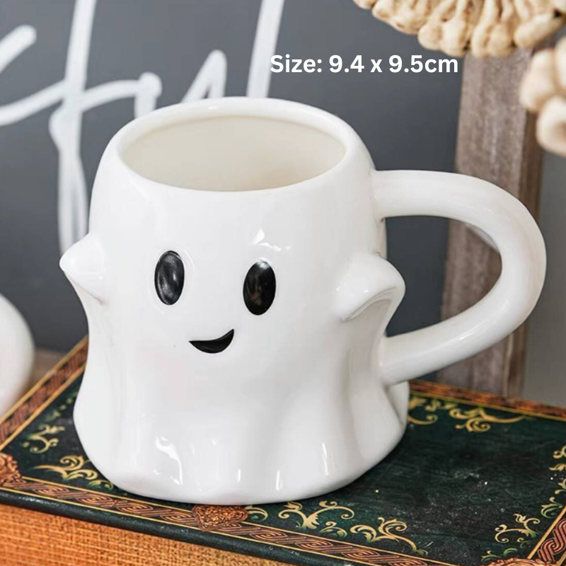 Halloween Cute Ghost Mug home decor cup decoration props