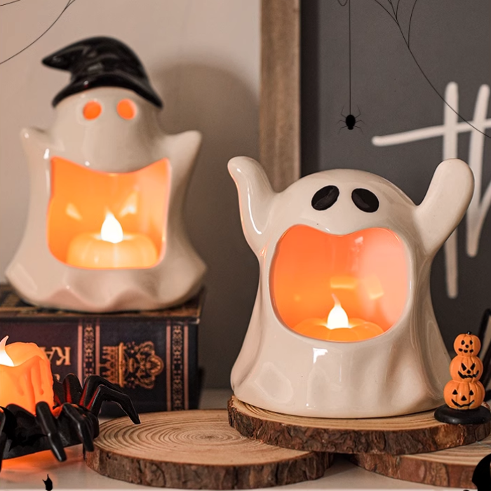 Halloween candle decoration LED Pumpkin candle small gifts