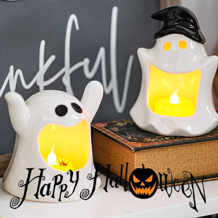 Halloween candle decoration LED Pumpkin candle small gifts