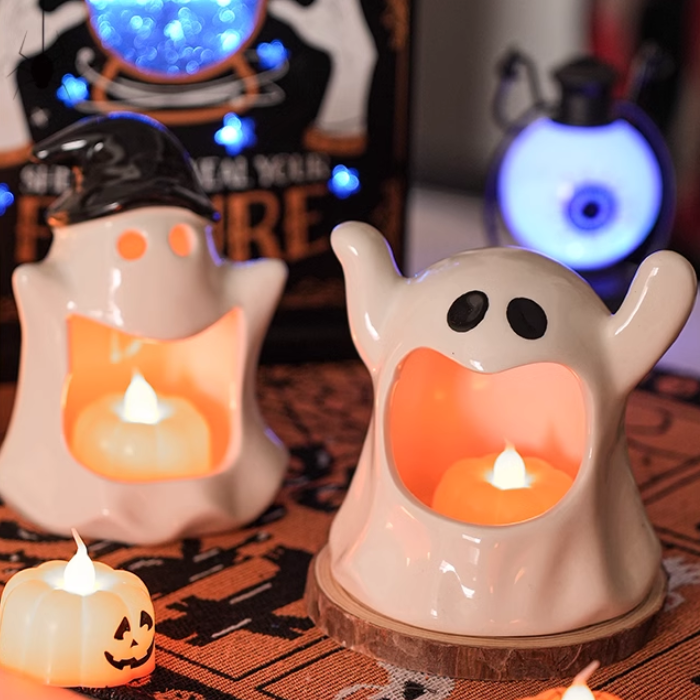 Halloween candle decoration LED Pumpkin candle small gifts