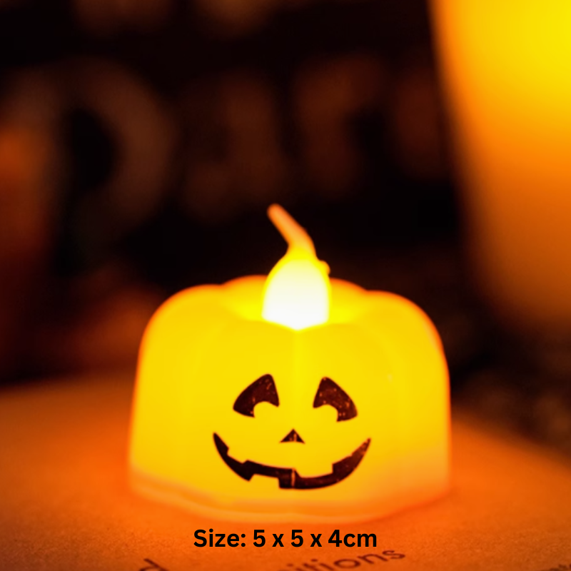 Halloween candle decoration LED Pumpkin candle small gifts