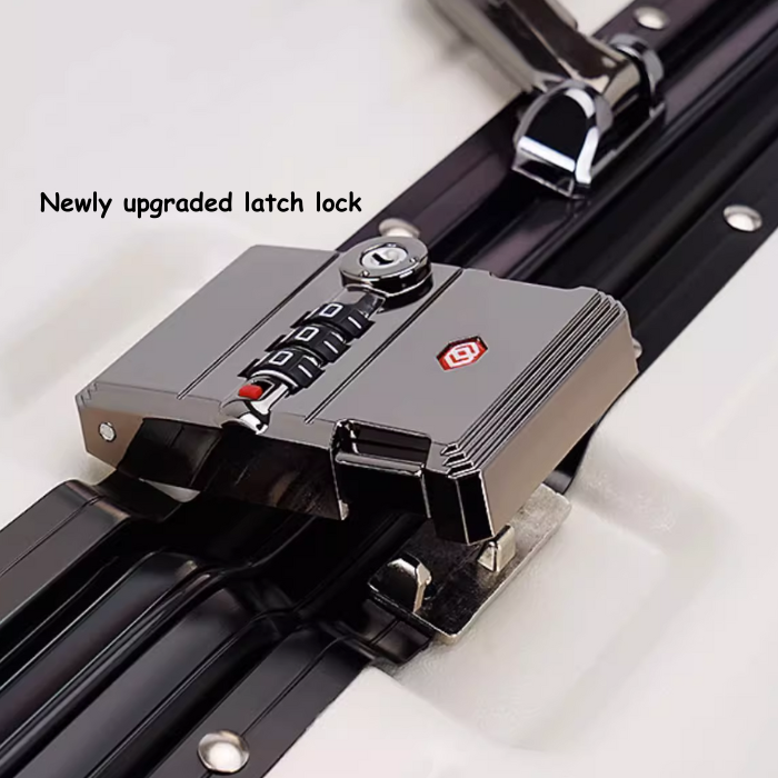 Ezytravel Aluminum case luggage / Lightweight Hard Suitcase / 360° silent wheel 20 26 28 inch