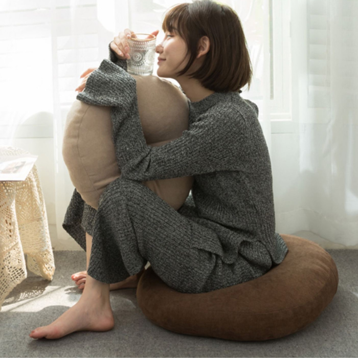 Fluff Memory Foam Floor Chair Cushion pillow- Anti-Slip