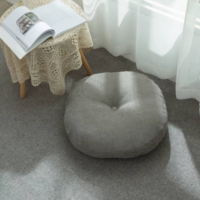 Fluff Memory Foam Floor Chair Cushion pillow- Anti-Slip