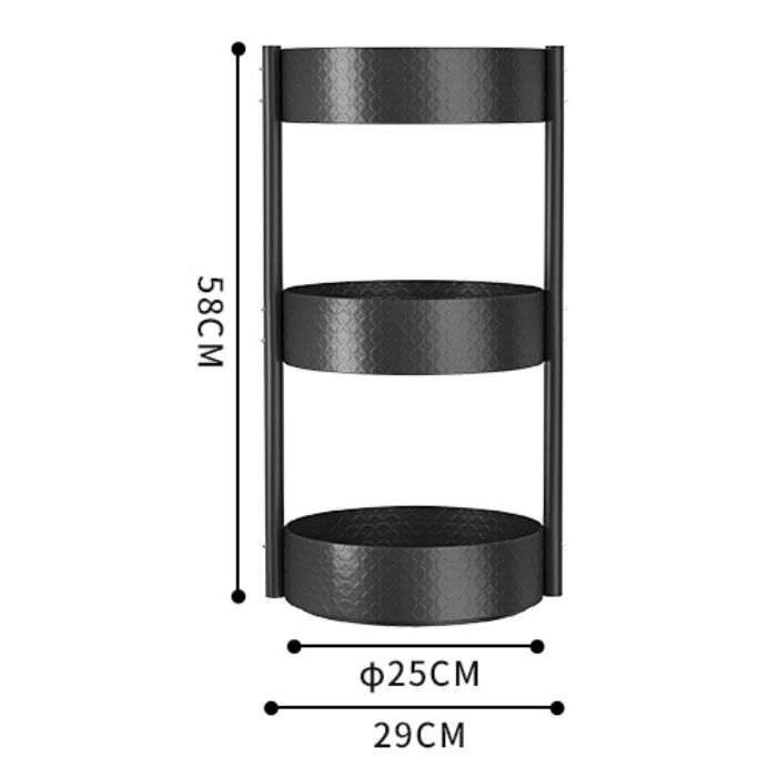 Rotating tray / Lazy susan kitchen seasoning organizer