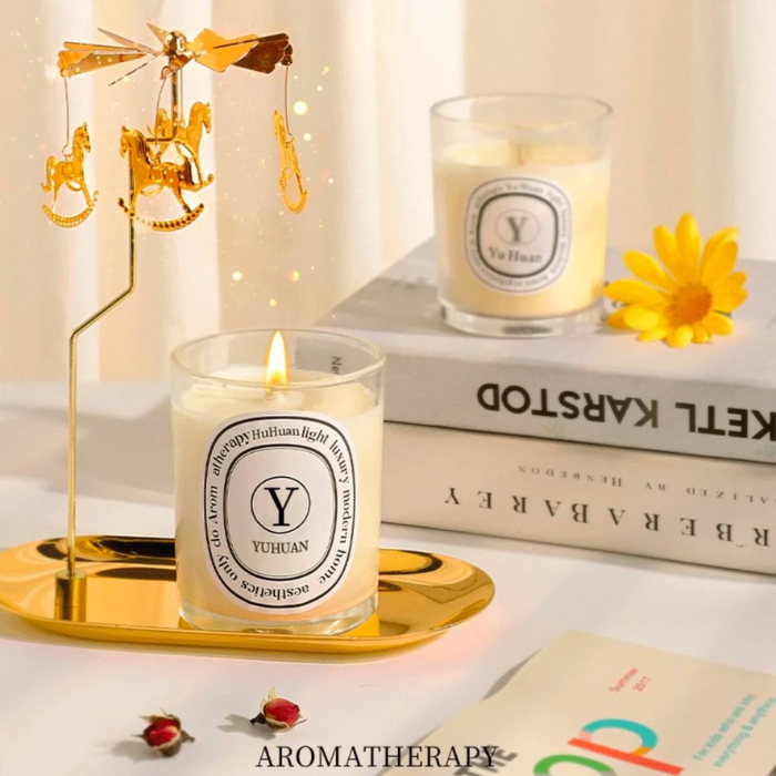 Aromatic scented candles / aromatherapy home decor 5cm