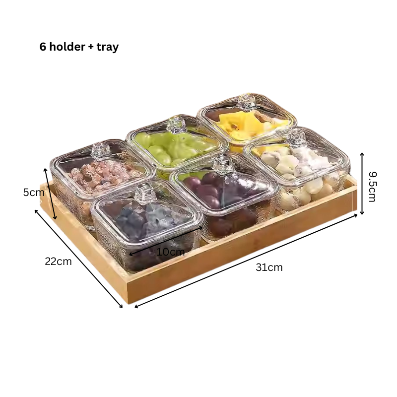 Bamboo canisters / Storage air tight jar  / Food container / Ramadan / Hari Raya