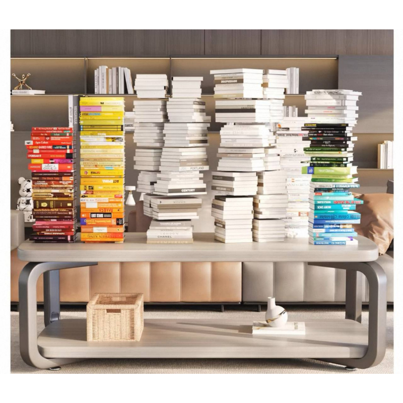 Rectangular Coffee Table 100x50 cm – Modern Center Table for Living Room