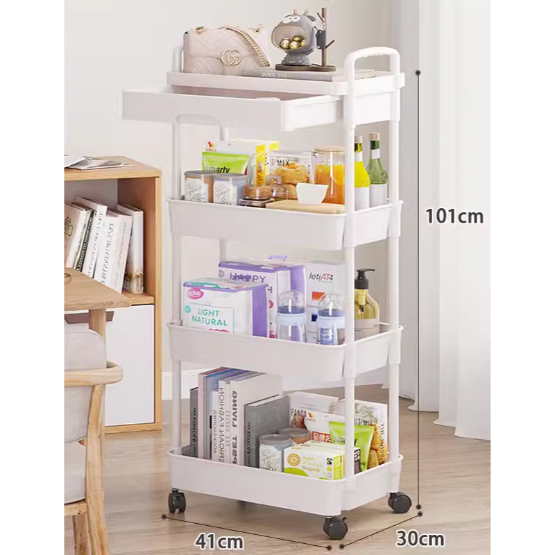 Minimalist Metal Foldable Trolley