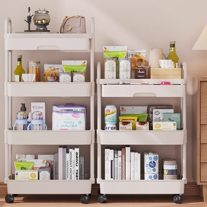 Minimalist Metal Foldable Trolley