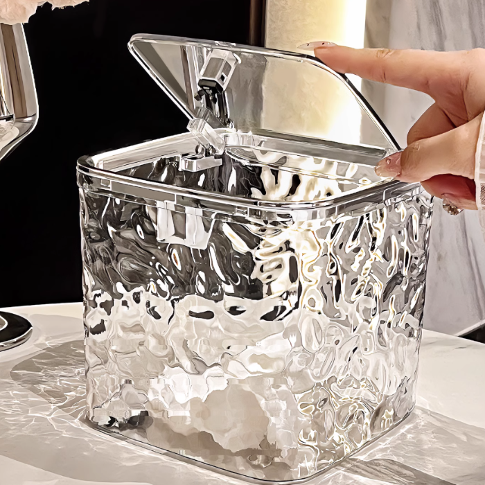 TESSA Elegant Luxury Storage Container / Stylish Dustbin / Multi-Purpose Home Organizer Box