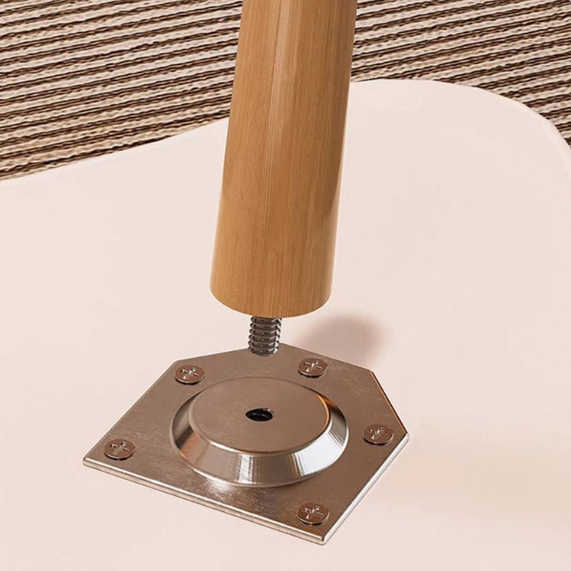 Cloud-Shaped Coffee Table – White Modern Center Table, Unique Curved Design, Minimalist Style for Living Room or Lounge