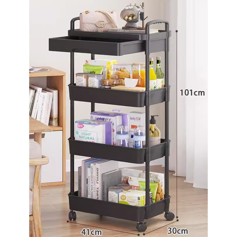 Minimalist Metal Foldable Trolley