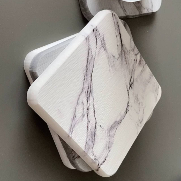 Natural diatomite mud coaster / highly absorbent / quick-drying anti-scalding insulation pad Mat Holder