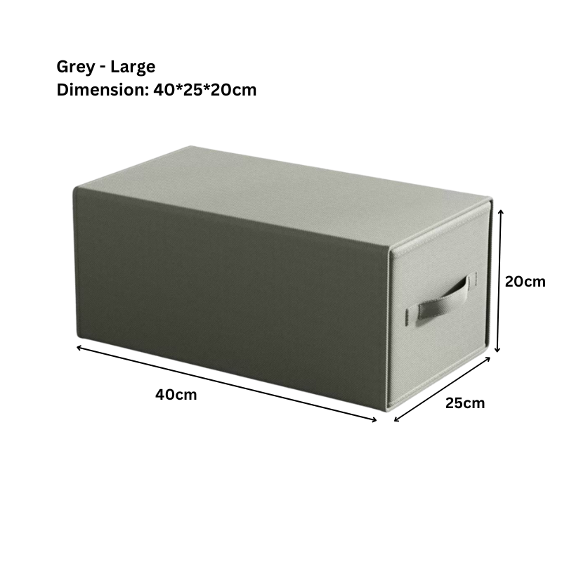 Wardrobe fabric storage drawer box / household items / Cabinet wardrobe organizer