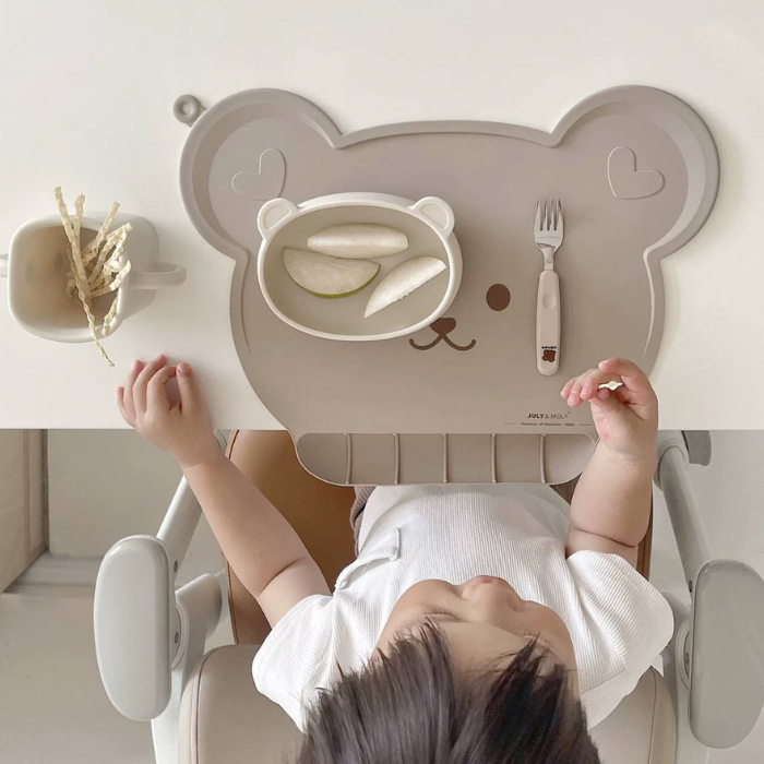 Waterproof Print Baby Bib / Toddler / Ruffle / Silicone with Catch Pocket / Patterned