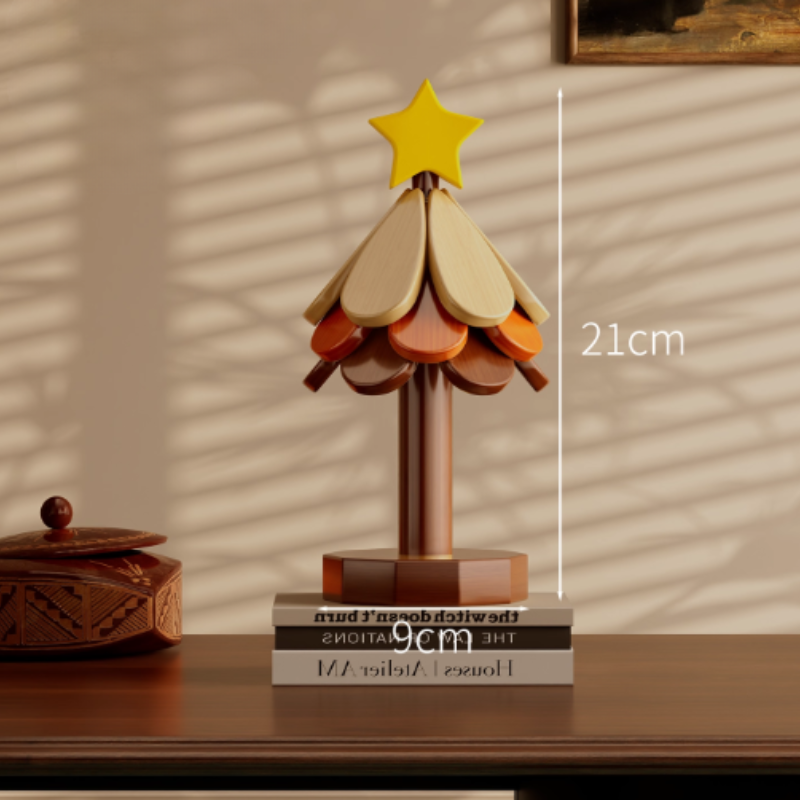 Christmas Tree Heat-Insulating Coaster Set – 3 to 5 Piece Stacking Holiday Decor