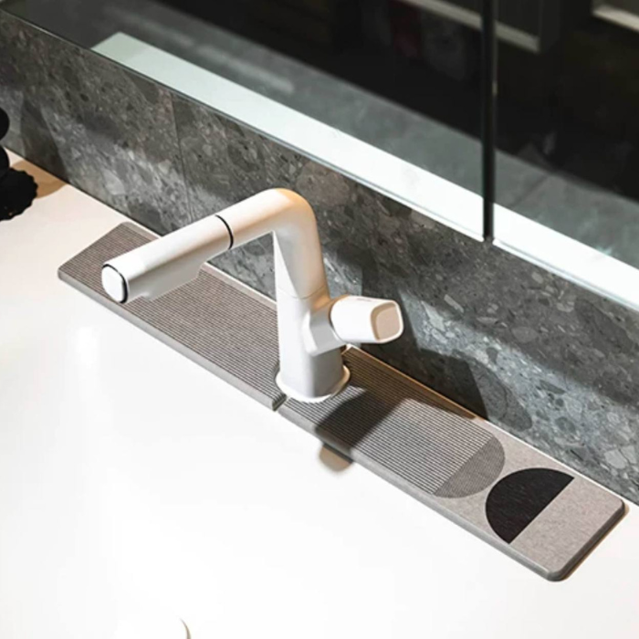 Diatomite Sink Mat / High Absorbent / Fast Drying Stone Tray Splash Guard kitchen