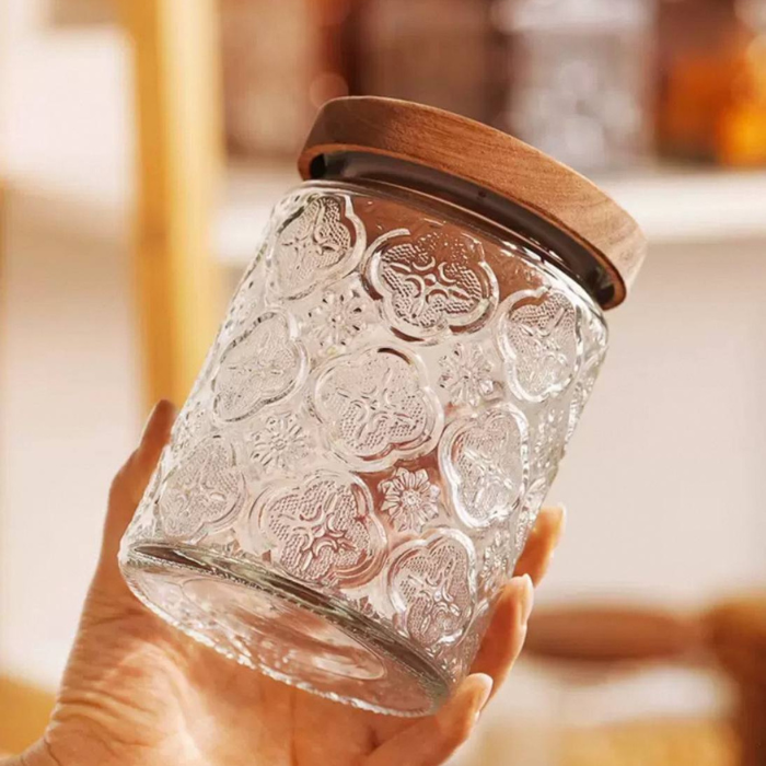 Bamboo canisters / Storage air tight jar  / Food container / Ramadan / Hari Raya