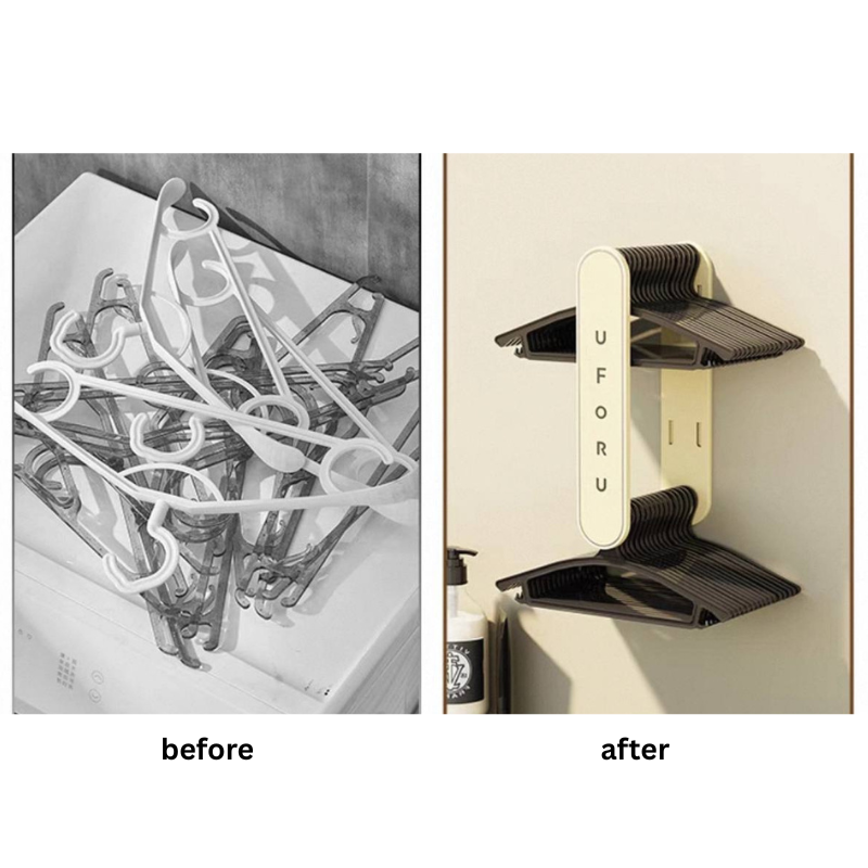 Adjustable Extendable Hanger Rack – Space-Saving Rack for Laundry Room, or Closet