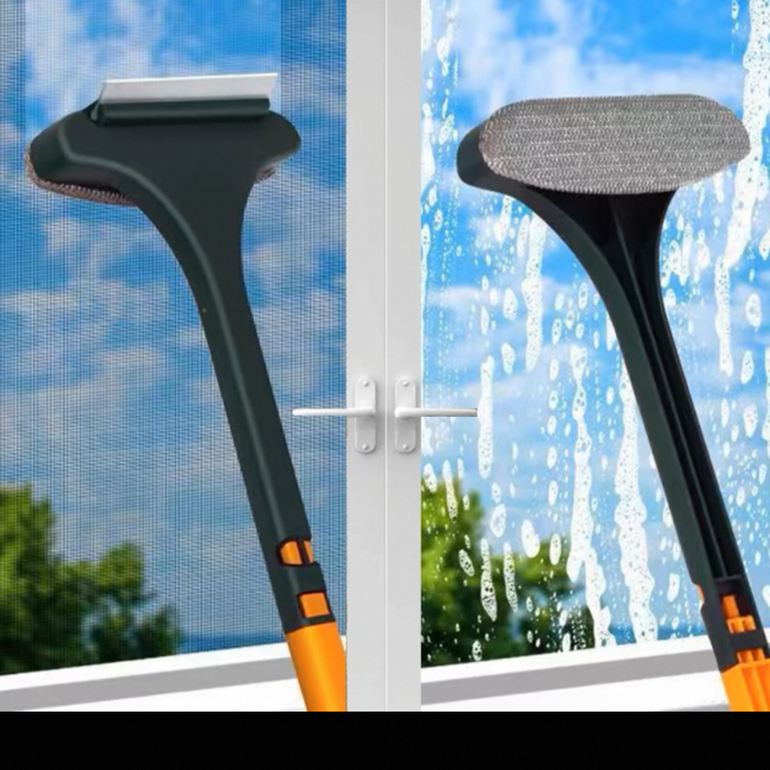 2 in 1 Insect Mesh Cleaning Brush & Wiper , mosquito mesh cleaner, Window Cleaner Brush, Window Mesh