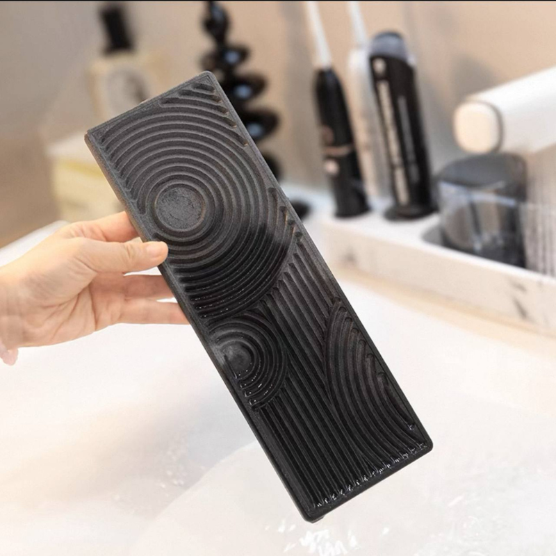 Diatomite sink mat / mud coaster anti-slip / water-absorbing