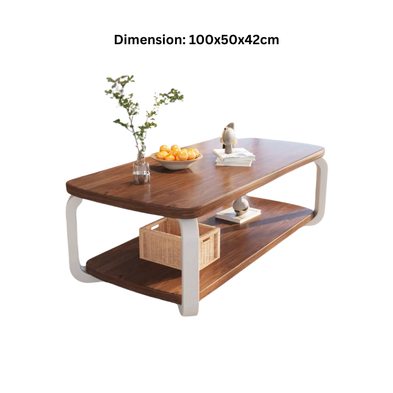 Rectangular Coffee Table 100x50 cm – Modern Center Table for Living Ro