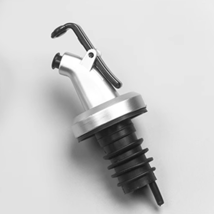 Elegant Stainless Steel Oil Dispenser, saucer jar, vinegar bottle, seasoning dispensing storage