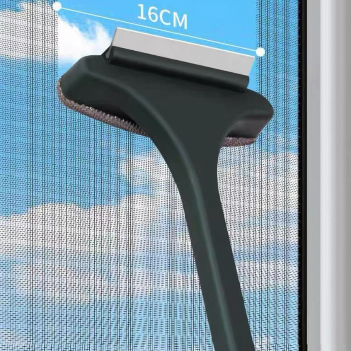 2 in 1 Insect Mesh Cleaning Brush & Wiper , mosquito mesh cleaner, Window Cleaner Brush, Window Mesh