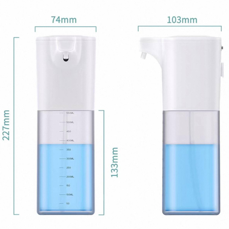 Automatic Soap Dispenser – Touchless Convenience for Hand Soap & Dishwashing Detergent | USB Rechargeable