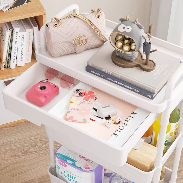 Minimalist Metal Foldable Trolley