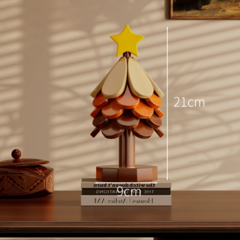 Christmas Tree Heat-Insulating Coaster Set – 3 to 5 Piece Stacking Holiday Decor