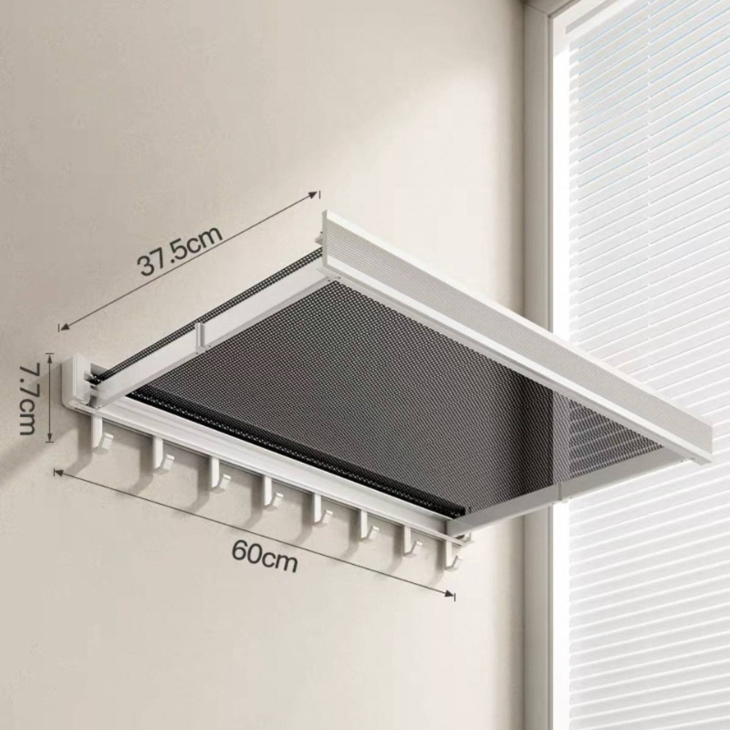  Retractable Invisible Storage Rack - Space-Saving Drying Solution