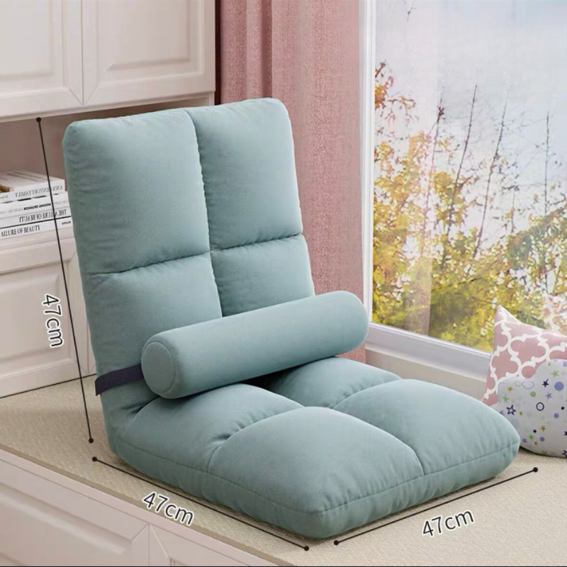 𝑺𝒂𝒇𝒆 𝒉𝒂𝒗𝒆𝒏 Reclining Lazy Floor Sofa/ Foldable Space-Saving Chair