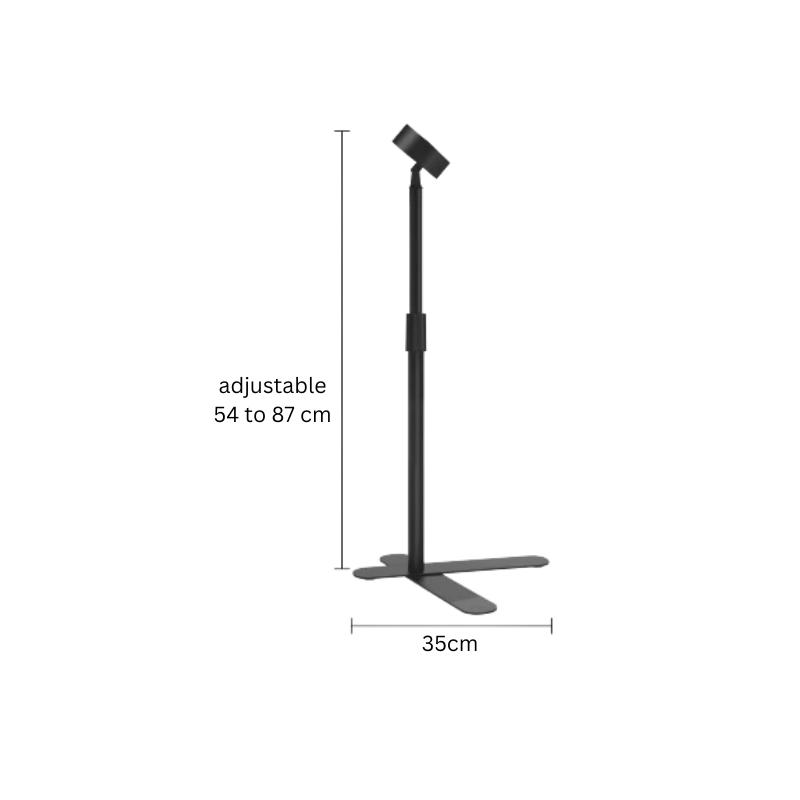 Lazy hair dryer stand holder bracket / Hand Free Adjustable