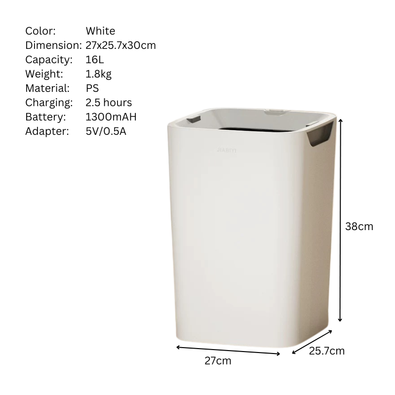 COSA lifestyle Smart Self-sealing dustbin | trash can | automatic sealing sensor waste bin