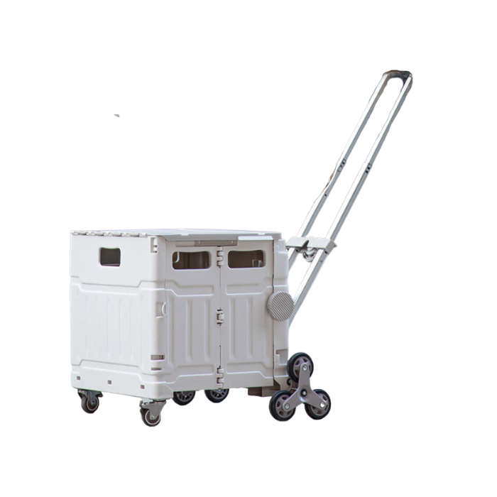 Smart Foldable Grocery Shopping Large Utility Cart / Supermarket Trolley / Home trolley cart