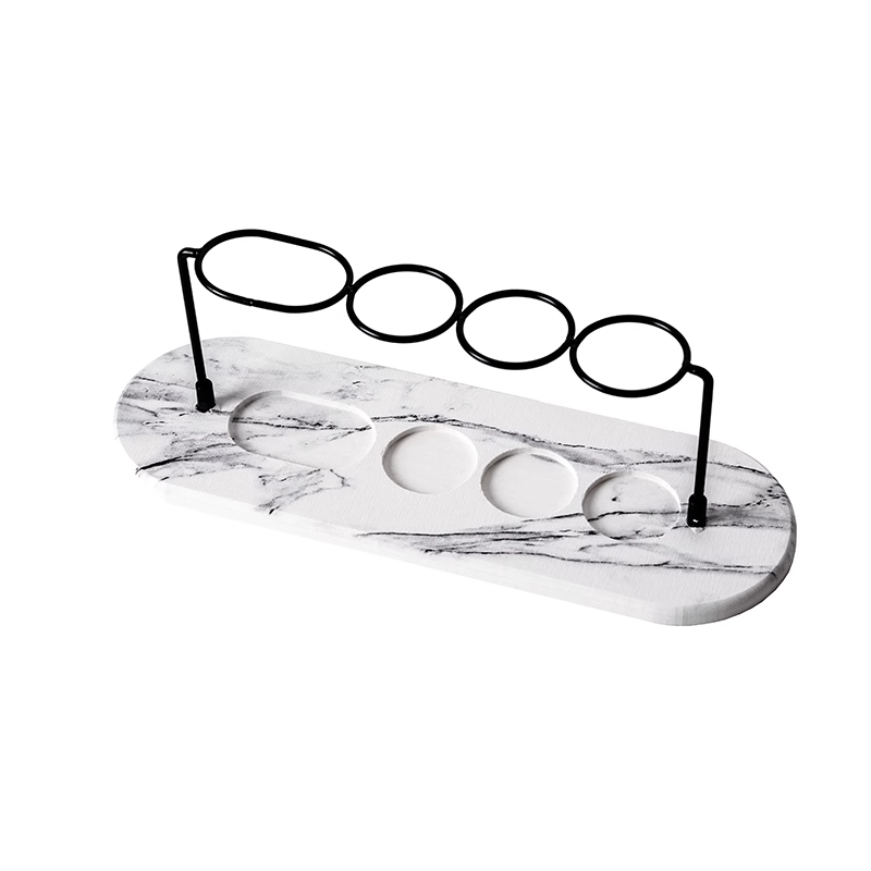 Diatomite Quick Dry Toothbrush Toothpaste Holder - Bathroom Rack Water Absorbent Organizer Mat