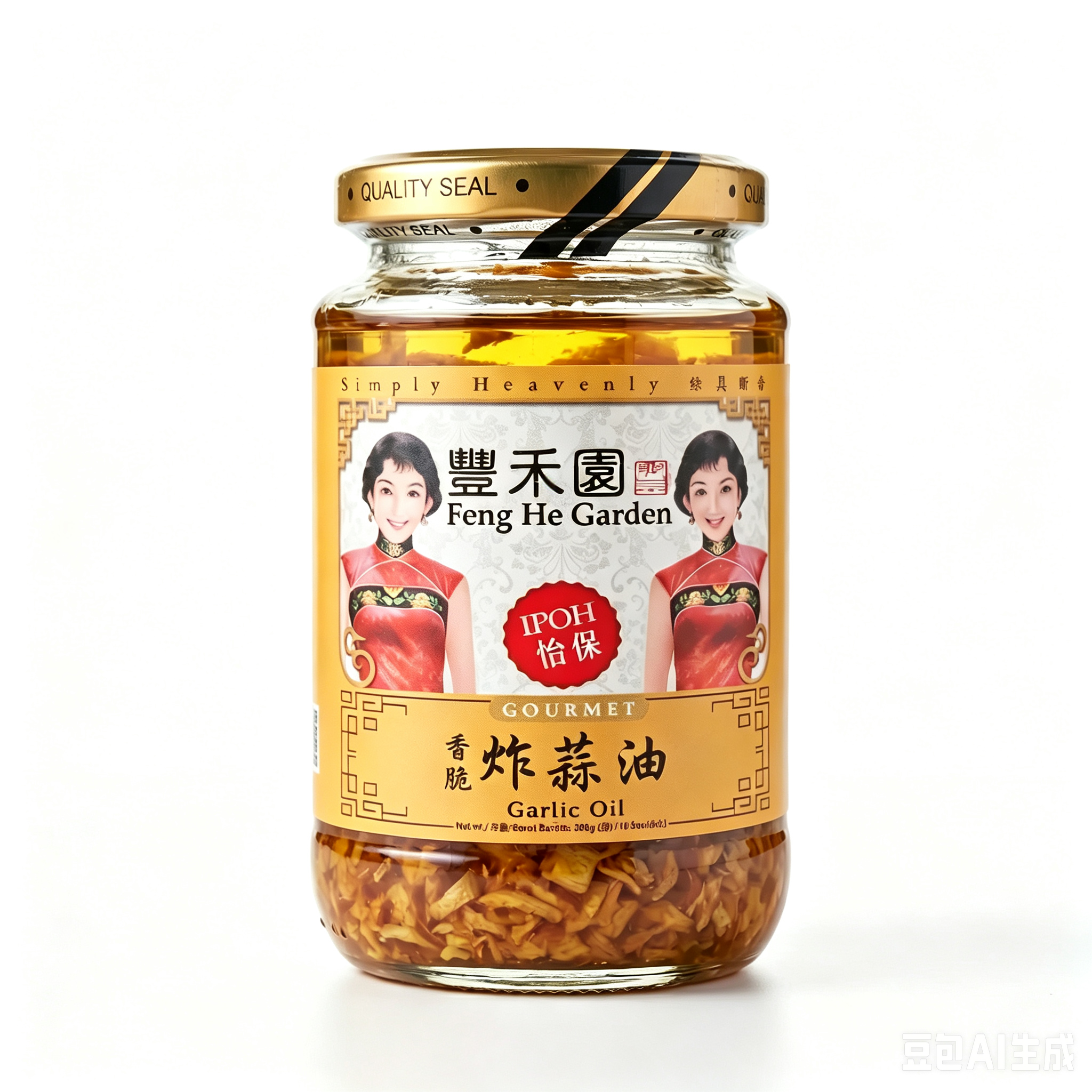 Feng He Garden Fried Garlic with Oil 300g