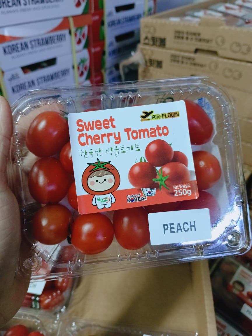 Korea Cherry Toamto ( Peach Falvor ) 